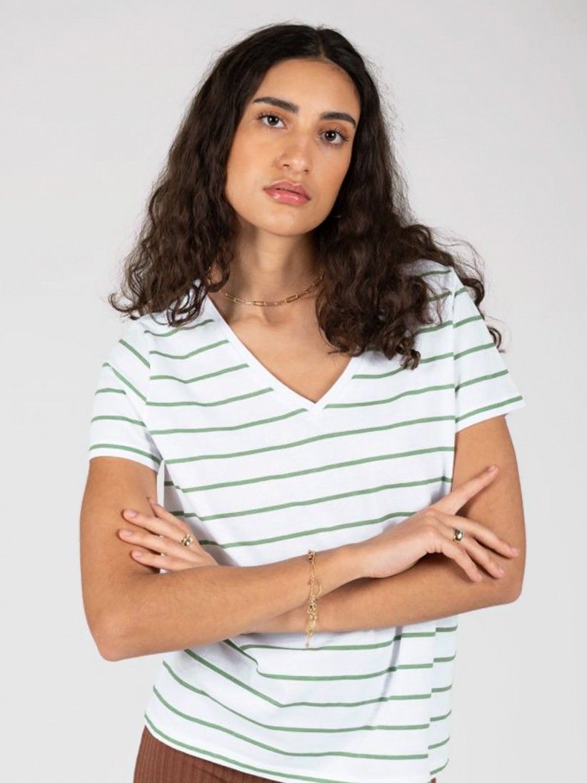 24 Colours Striped T-shirt