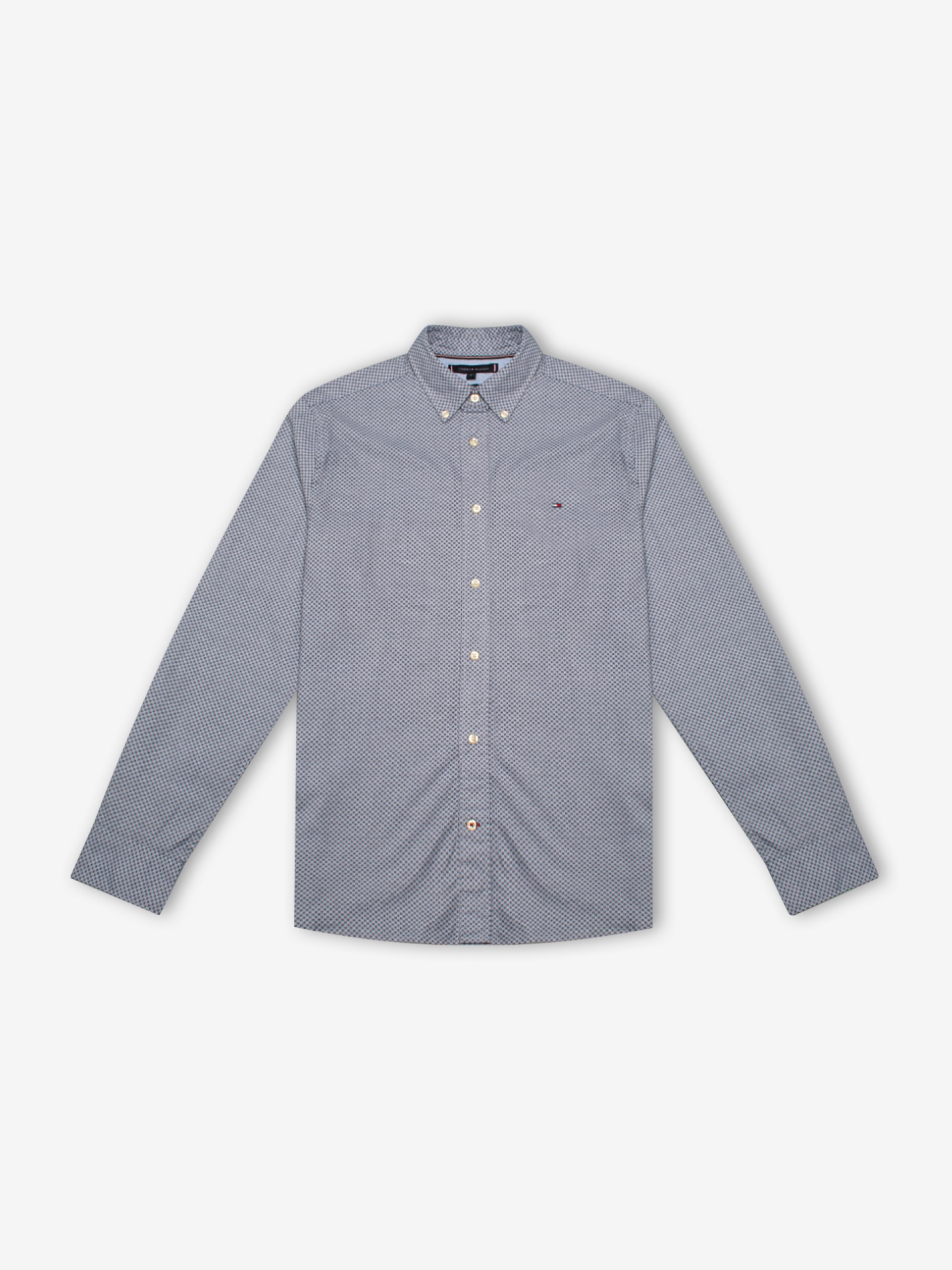 Tommy Hilfiger Natural Soft Micro Print Shirt