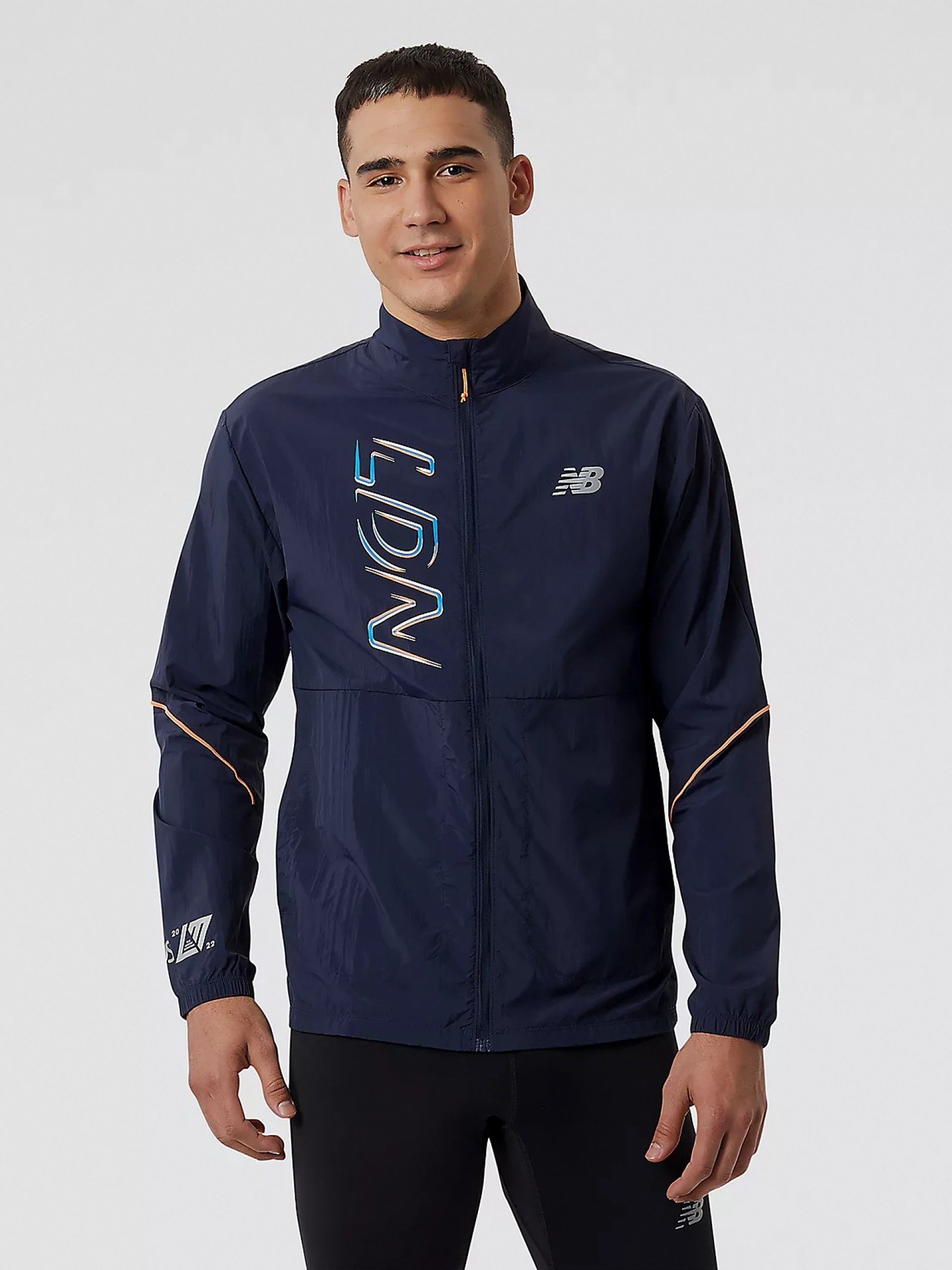 Casaco New Balance London Edition Printed Impact Run