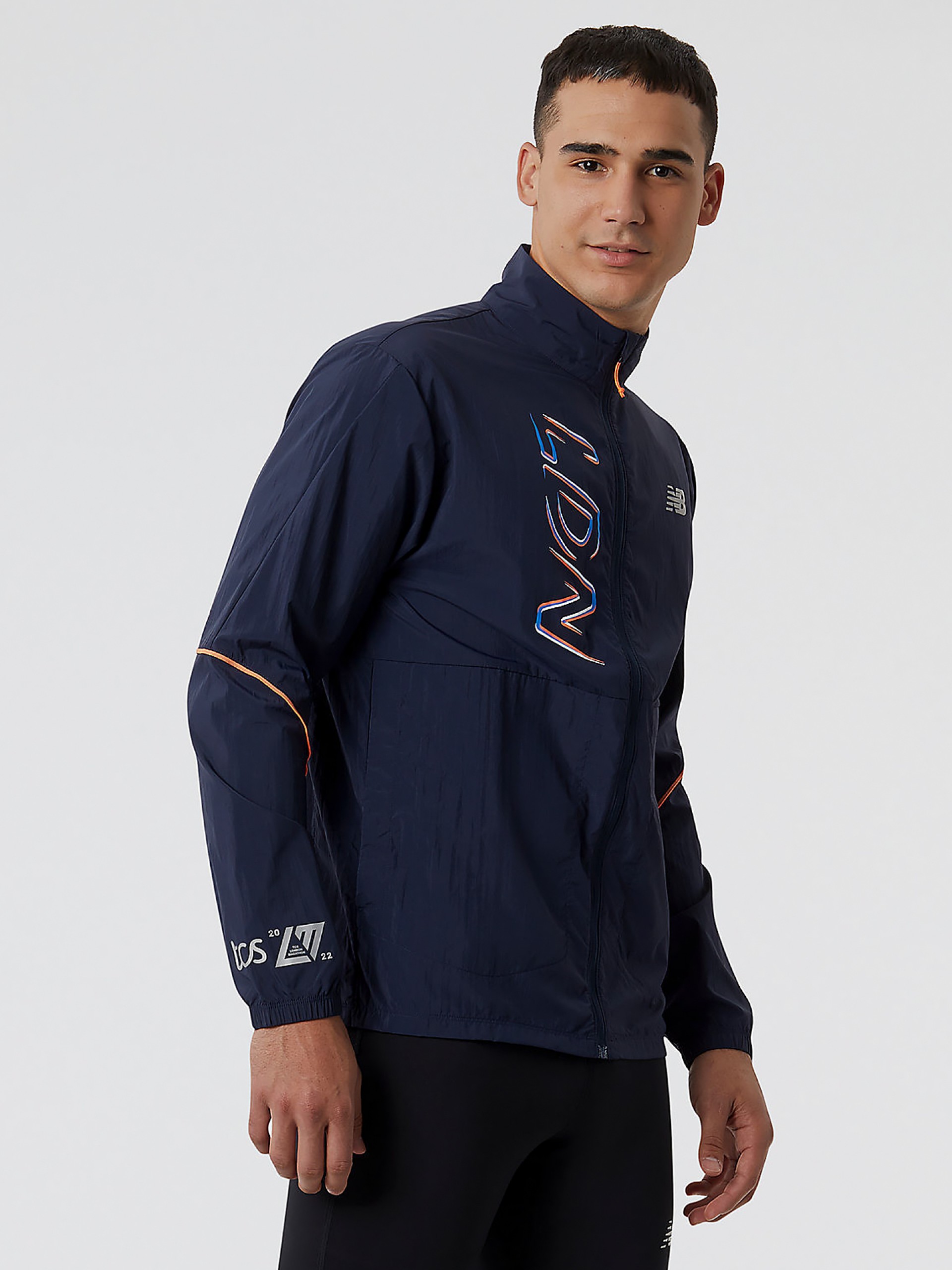 Casaco New Balance London Edition Printed Impact Run