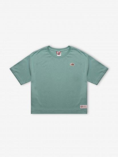 Camiseta The North Face Heritage Recycled Crop W