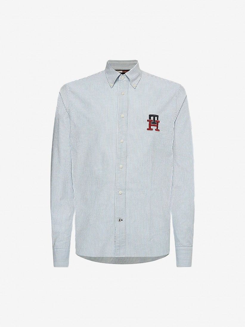 Monogram Tommy Shirt Hilfiger MW0MW29252-0A4 Online | BZR Stripe Oxford -
