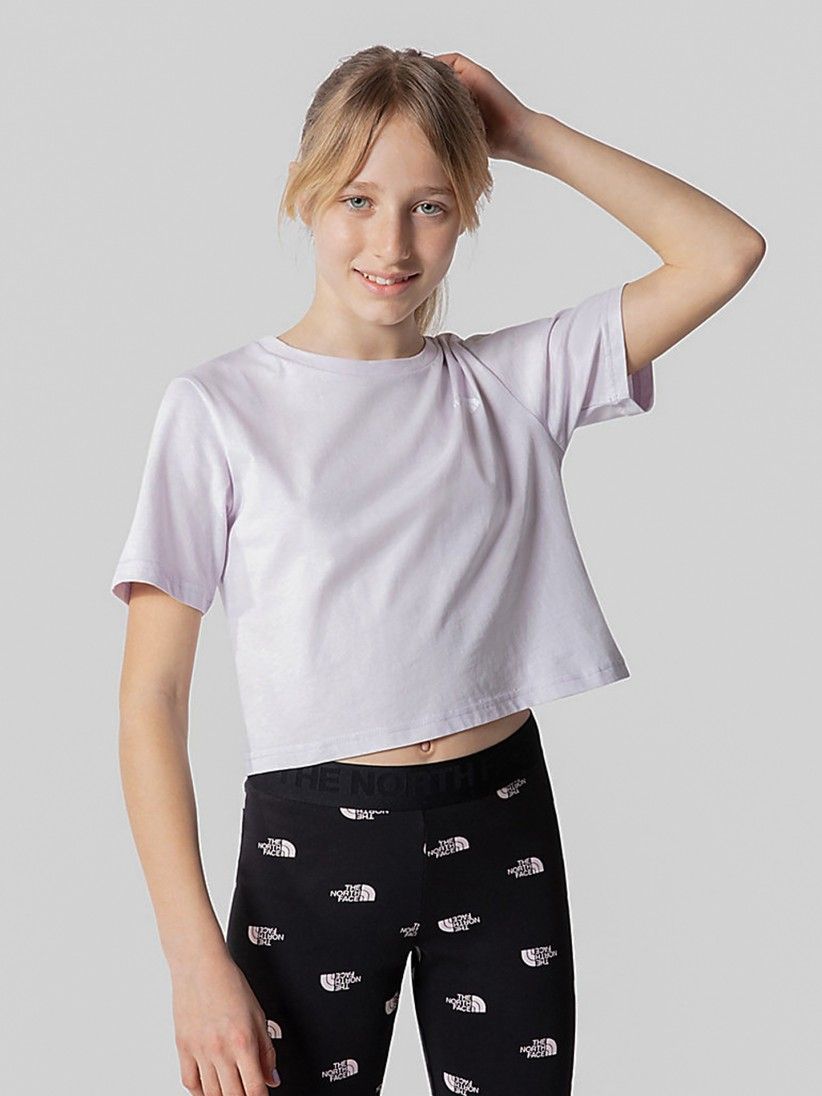 The North Face Simple Dome Cropped Kids T-shirt
