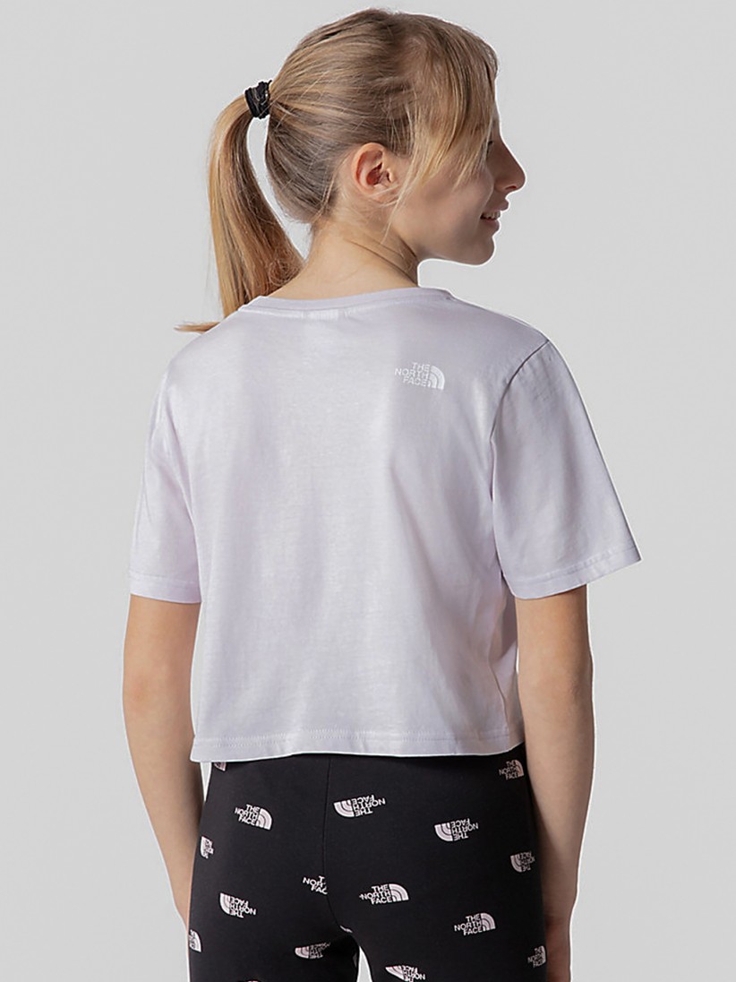 Camiseta The North Face Simple Dome Cropped Kids