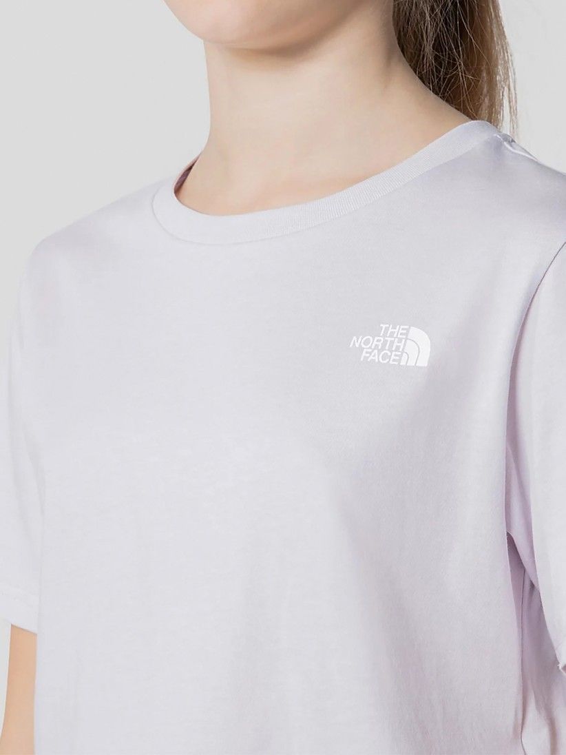 Camiseta The North Face Simple Dome Cropped Kids
