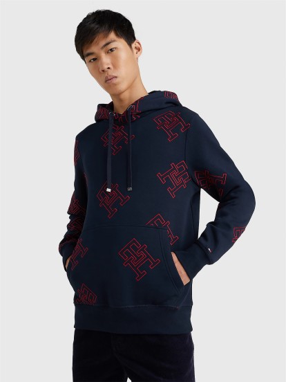 Tommy Hilfiger All-Over Print Sweater