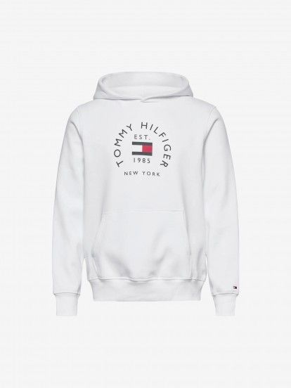 Tommy Hilfiger Flag Arch Hood Flex Fleece Sweater