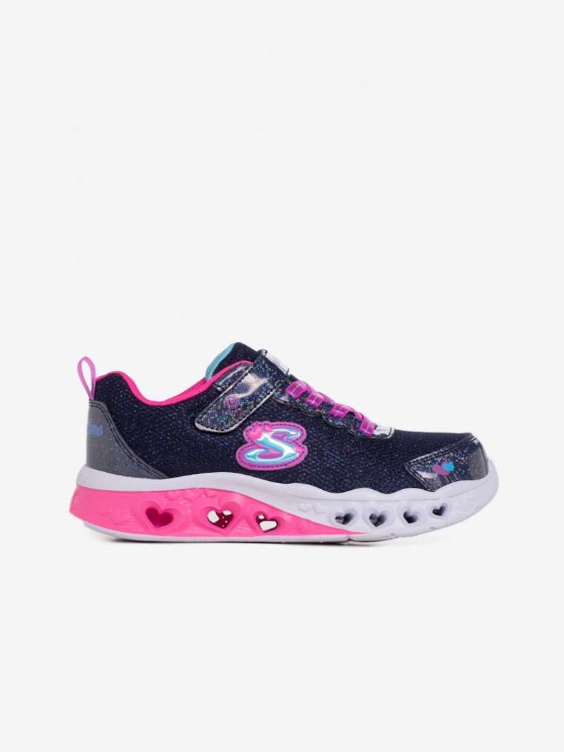 Sapatilhas Skechers Flutter Heart Lights - Bring