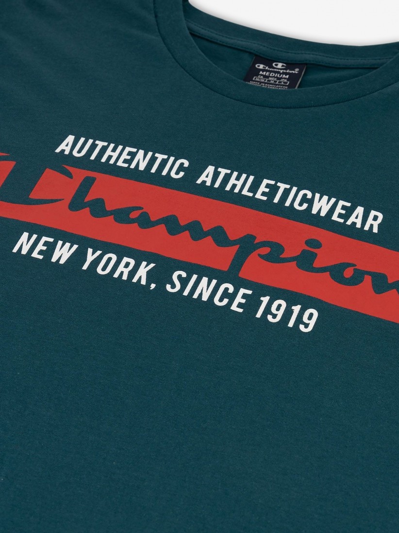 Camiseta Champion Legacy Box Script Logo