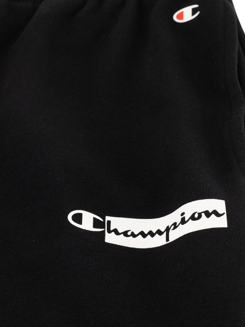 Pantalones Champion Legacy Script Logo Fleece