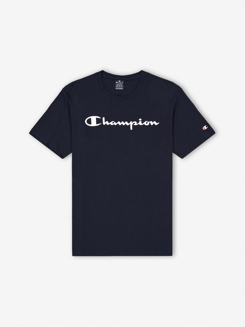 T-shirt Champion Script Logo Crewneck