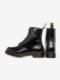 Dr. Martens 1460 Black Distressed Patent Boots