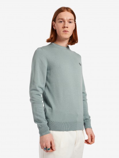 Fred Perry Classic Crew Neck Jumper