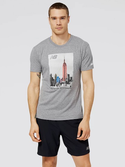 New Balance NYC Marathon Empire Skyline Graphic T-shirt