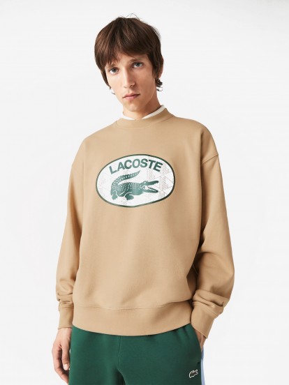 Lacoste Monogram Loose Sweater