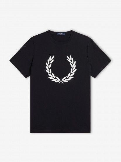 Fred Perry Laurel Wreath Print T-shirt
