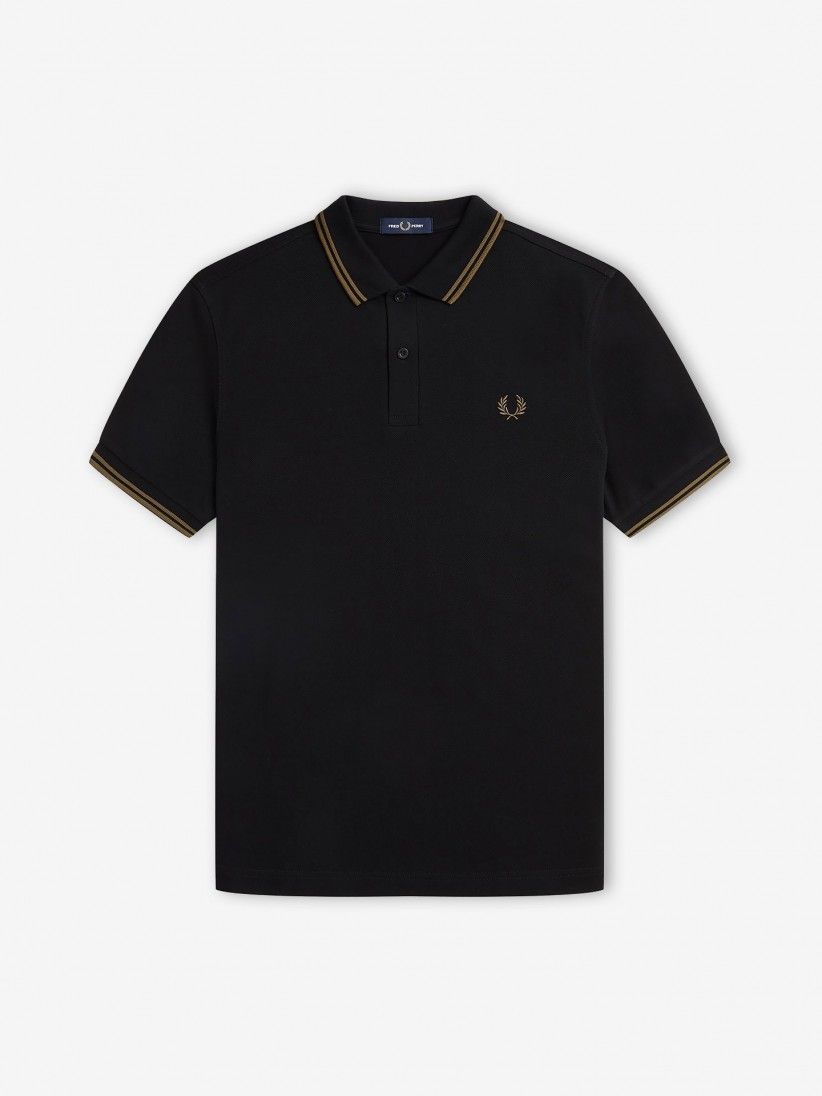 Fred Perry Tonal Panel Polo Shirt