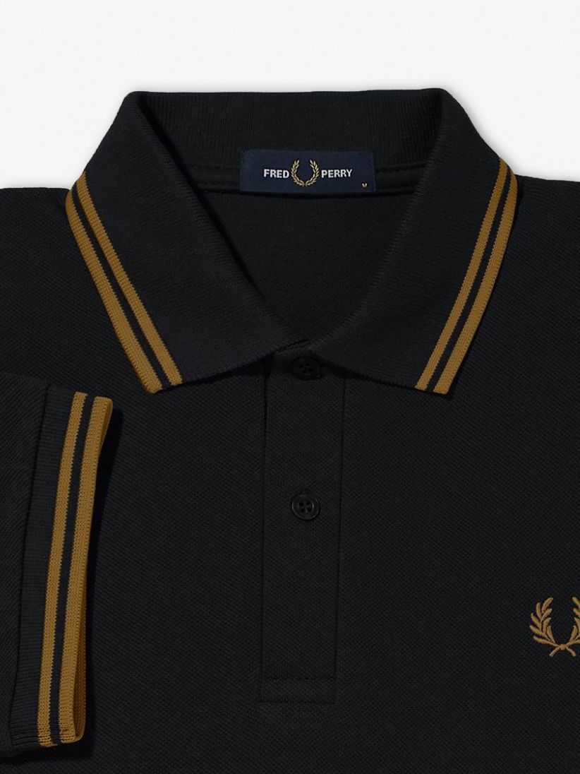 Fred Perry Tonal Panel Polo Shirt