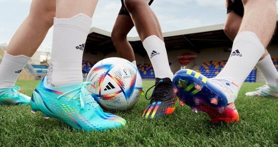 Al Rihla Pack - Adidas lanza botas de fútbol inspiradas en el balón oficial del Mundial 2022