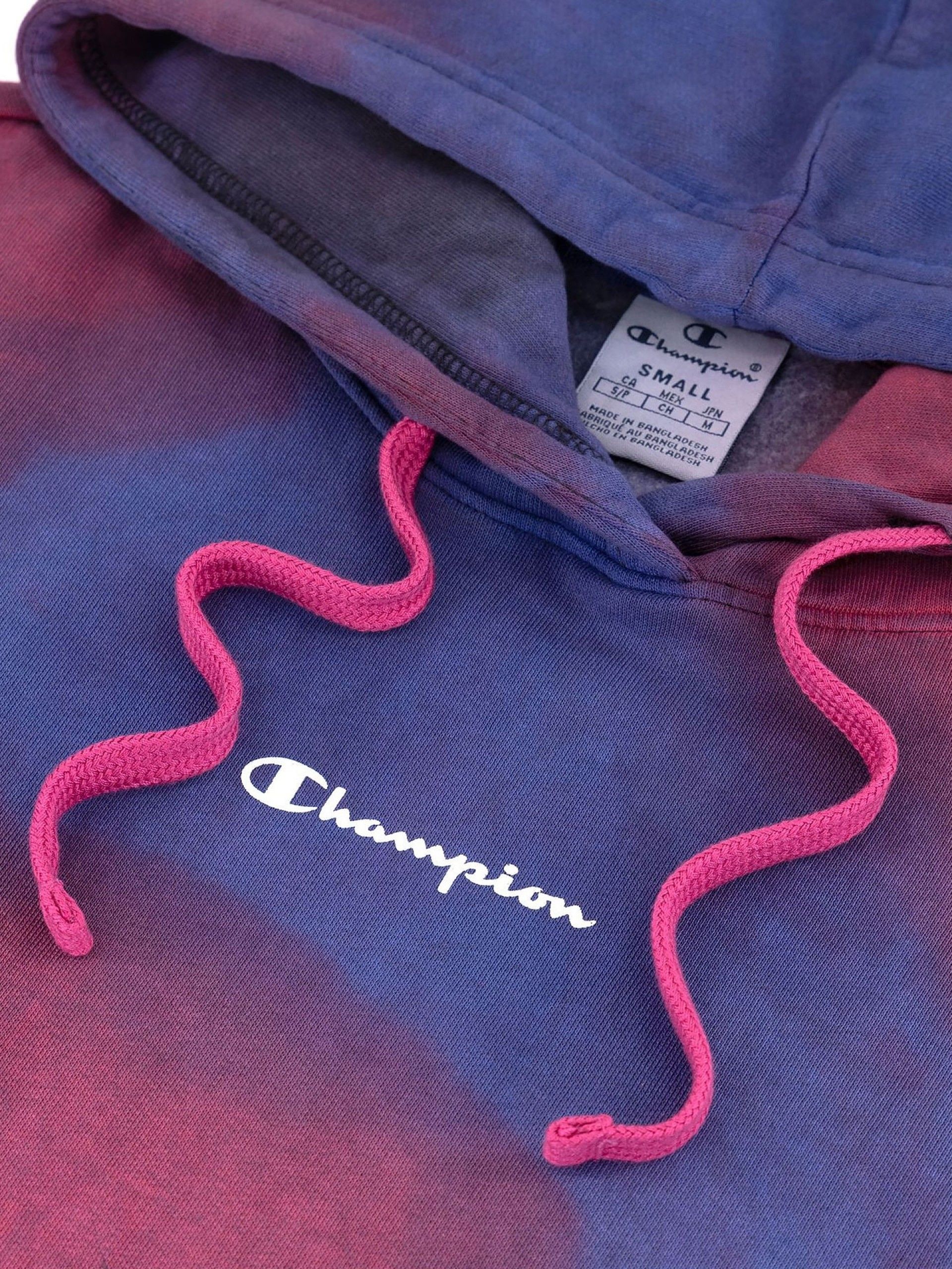 Champion Legacy Natural Tie-Dye Fleece Hoodie