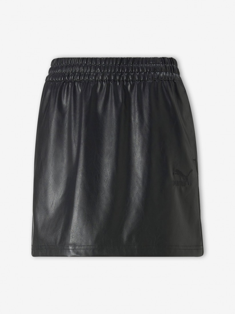 Puma T7 Faux Leather Skirt