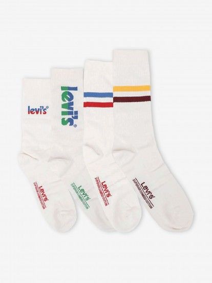 Levis Giftbox Reg Cut Sport Socks