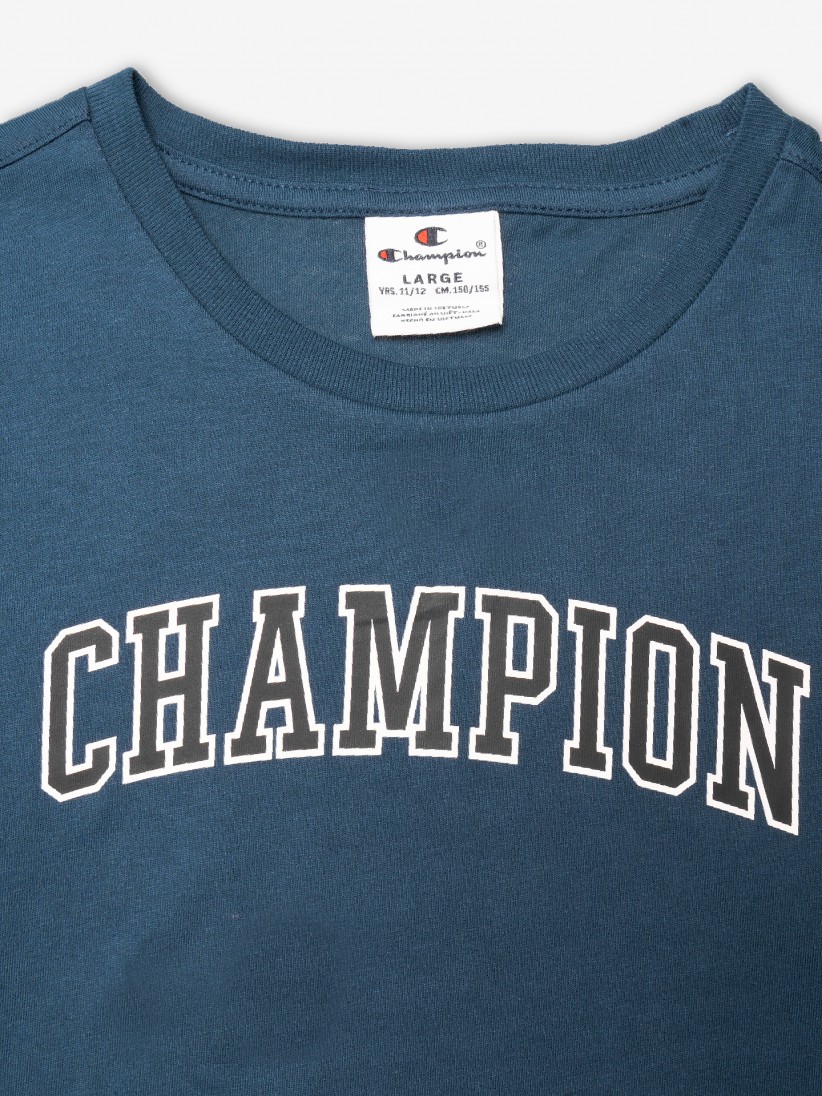 Champion Rochester Bookstore Logo Kids T-shirt
