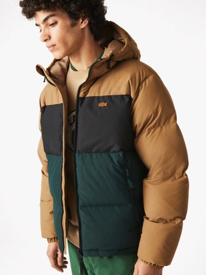 Lacoste Waterproof Colorblock Jacket