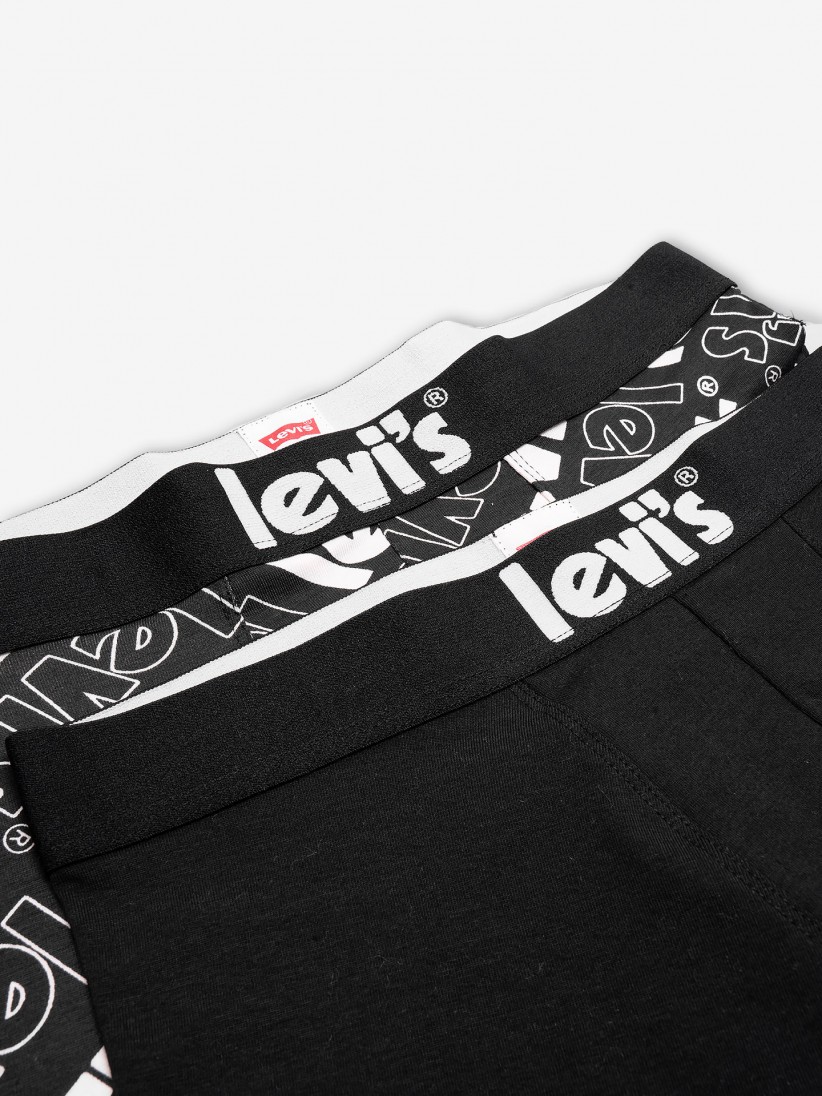 Levi's® Sprtswr Logo Box Underwear (black)
