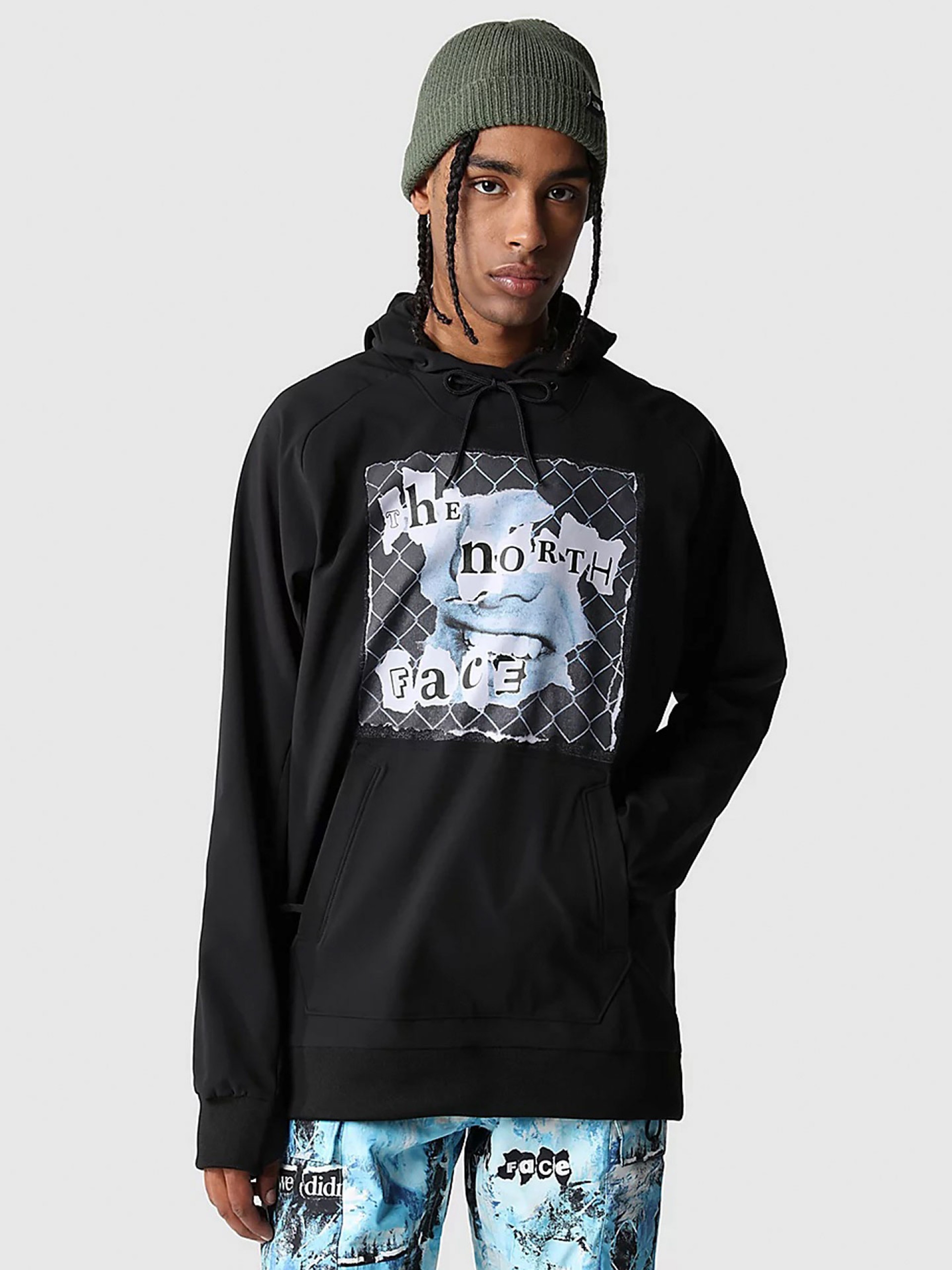 Camisola com Capuz The North Face Printed Tekno Hood