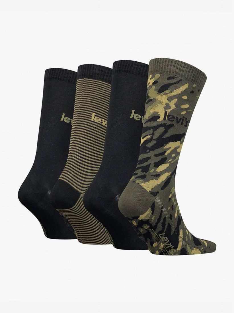 Levis Giftbox Regular Cut Camo Apache Socks