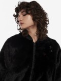 Casaco Fred Perry Amy Winehouse Heart Detail Faux Fur