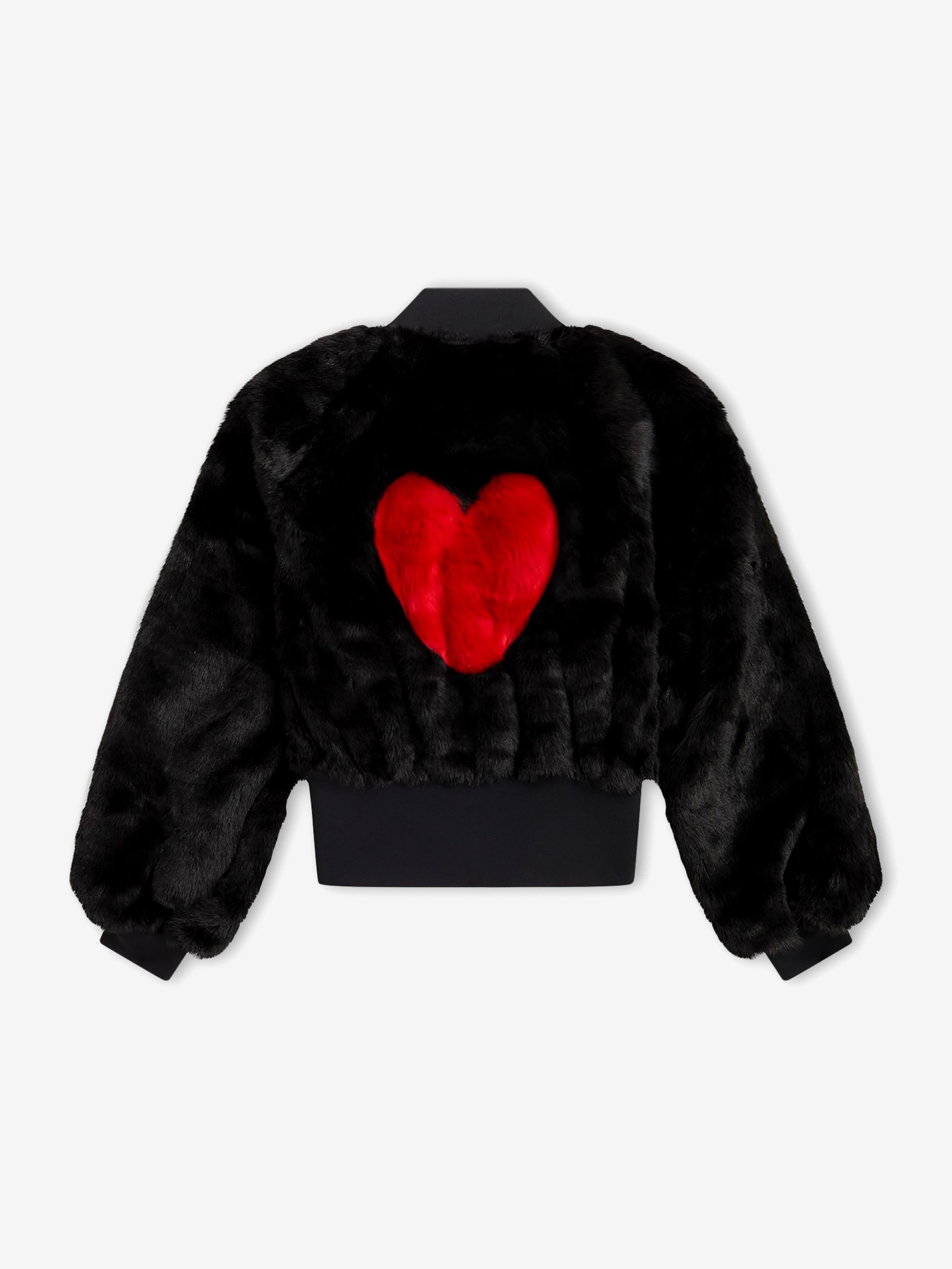 Casaco Fred Perry Amy Winehouse Heart Detail Faux Fur