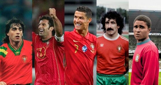 Las mayores leyendas del fútbol portugués