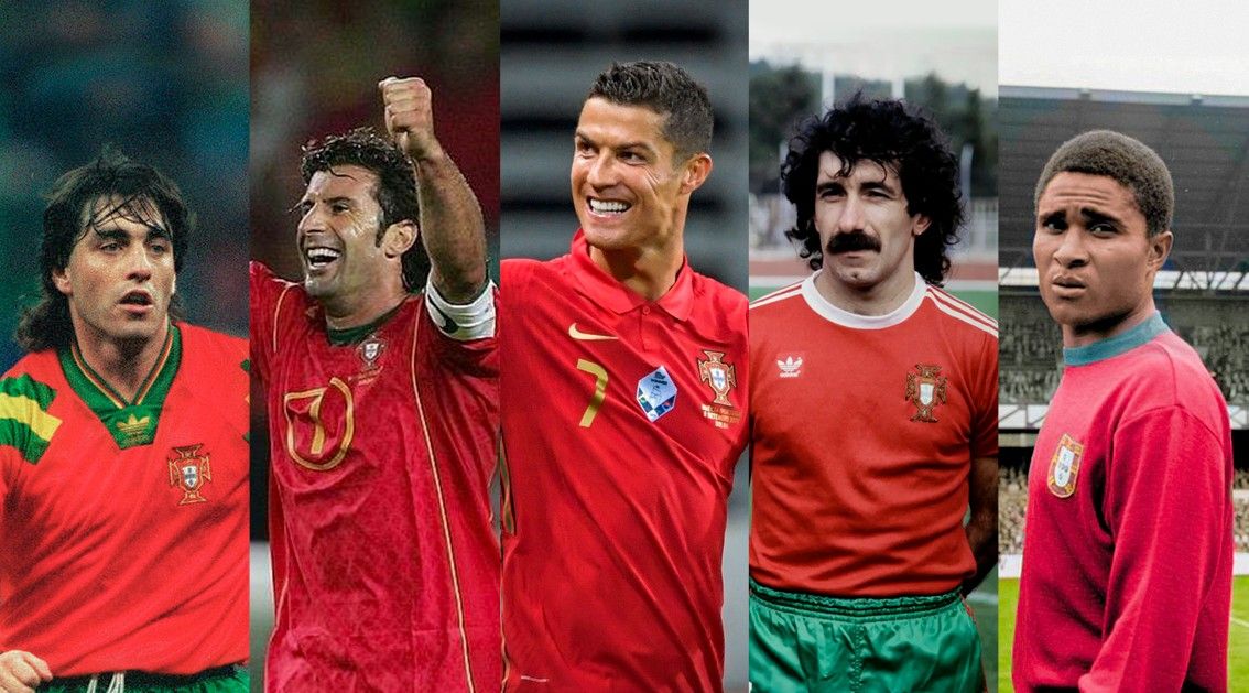 The greatest legends of Portuguese football