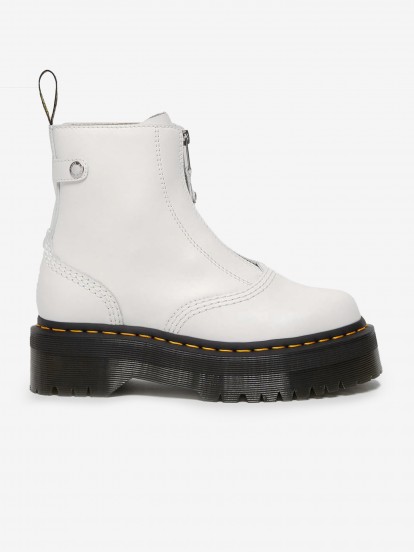 Botas Dr. Martens Jetta Zipped White Sendal Leather