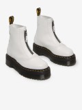 Botas Dr. Martens Jetta Zipped White Sendal Leather