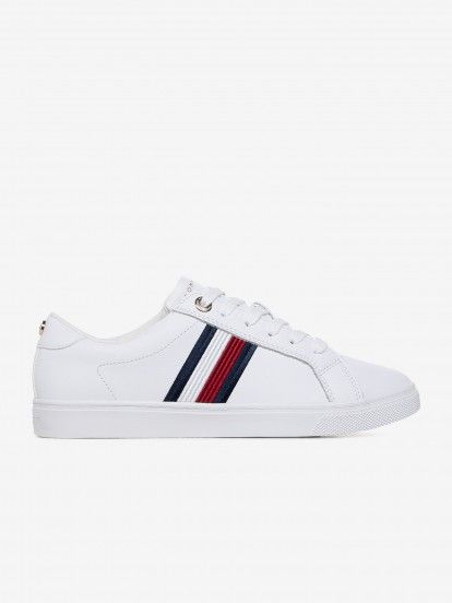 Tommy Hilfiger Essential Stripe Leather Sneakers
