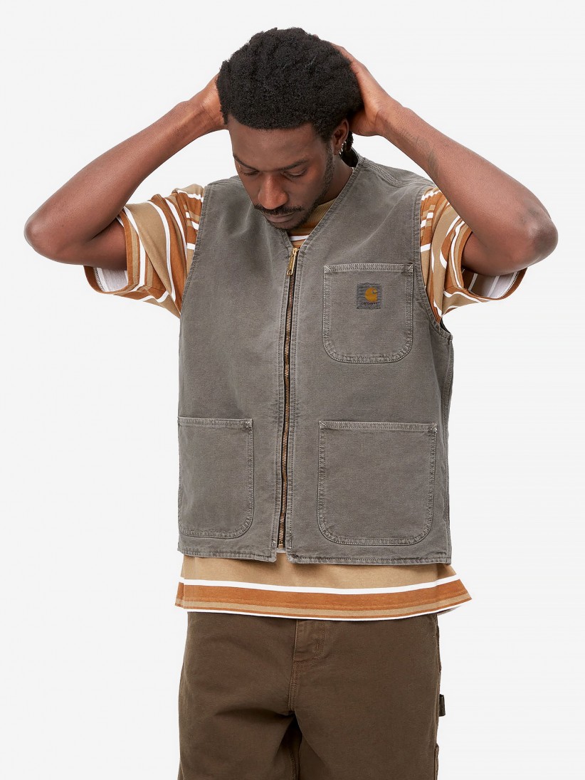 Carhartt Work In Progress Arbor Vest Gray On Garmentory