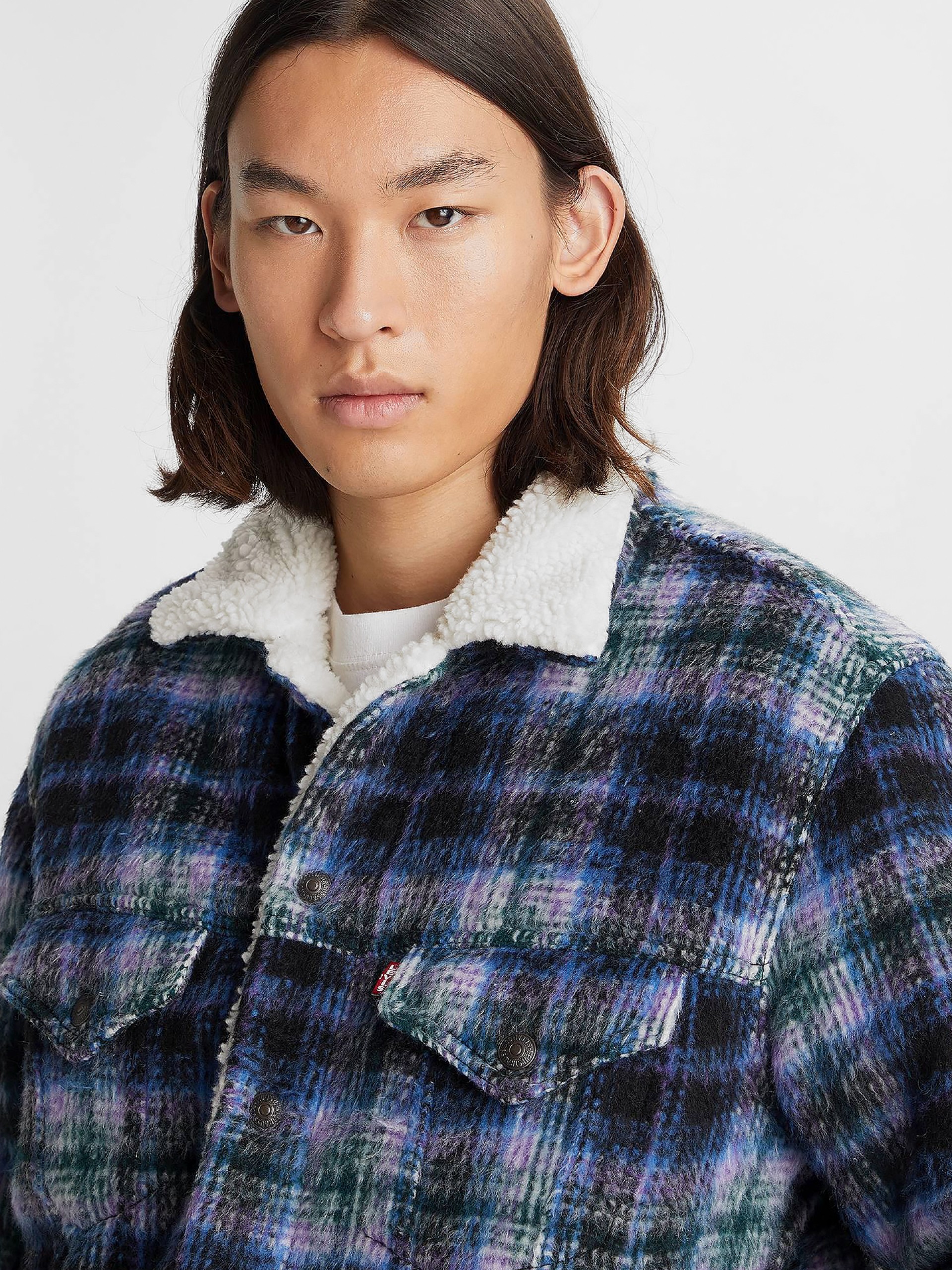 Casaco Levis VTG FIT Sherpa Trucker