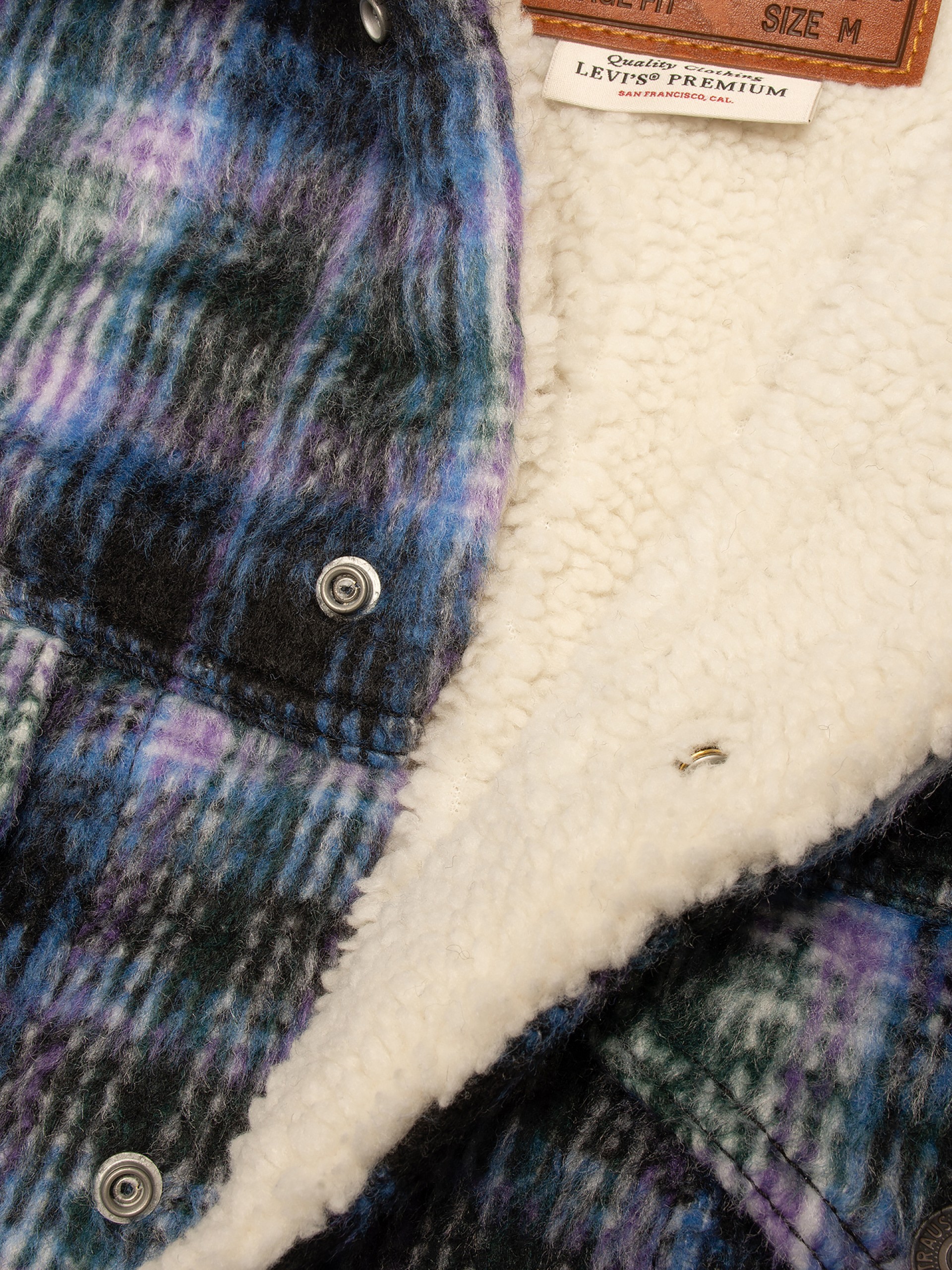 Casaco Levis VTG FIT Sherpa Trucker