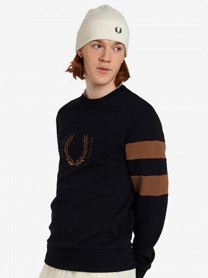 Fred Perry Border Sweater