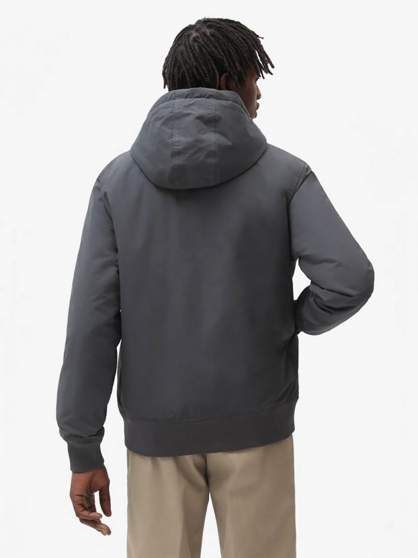 Casaco com Capuz Dickies New Sarpy Cinzento