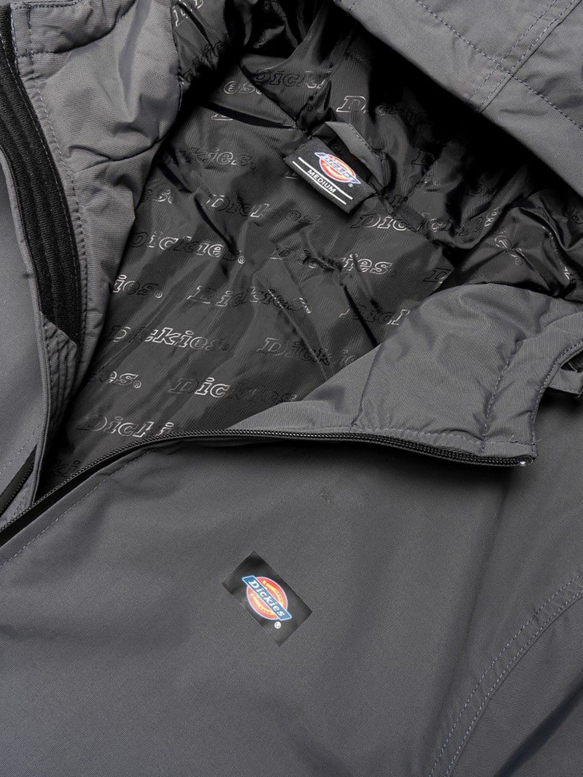 Casaco com Capuz Dickies New Sarpy Cinzento