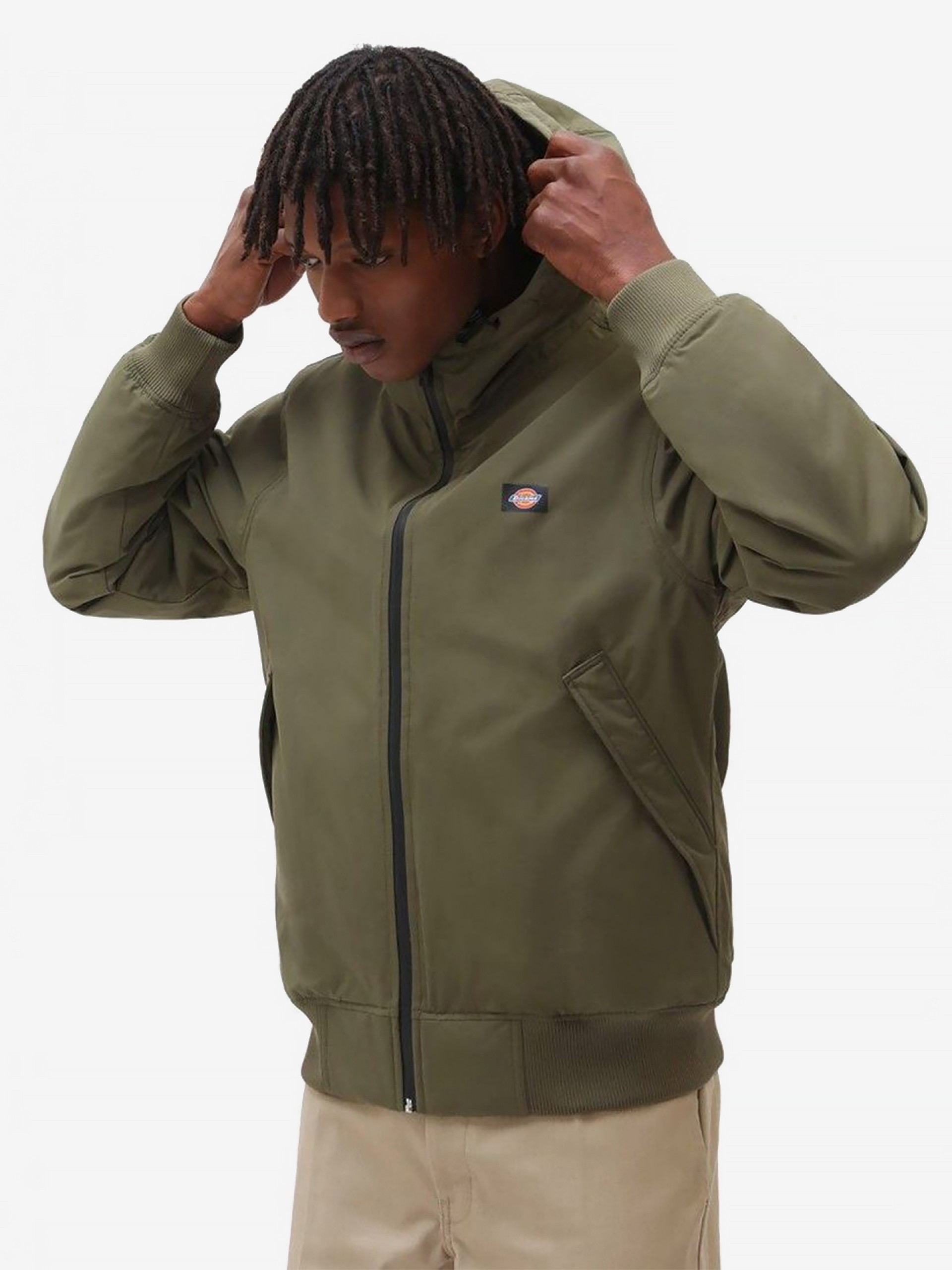 Chaqueta con Capucha Dickies New Sarpy Verde