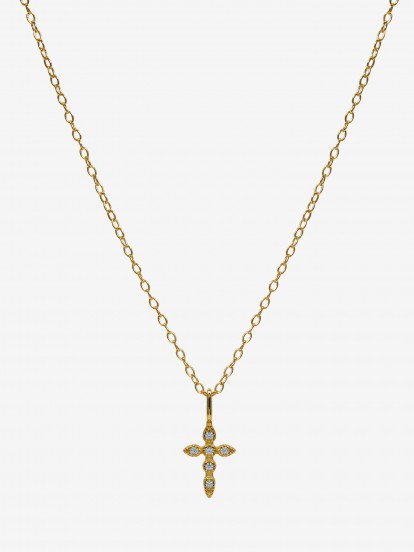 Collar YDILIC Queen Cross Gold