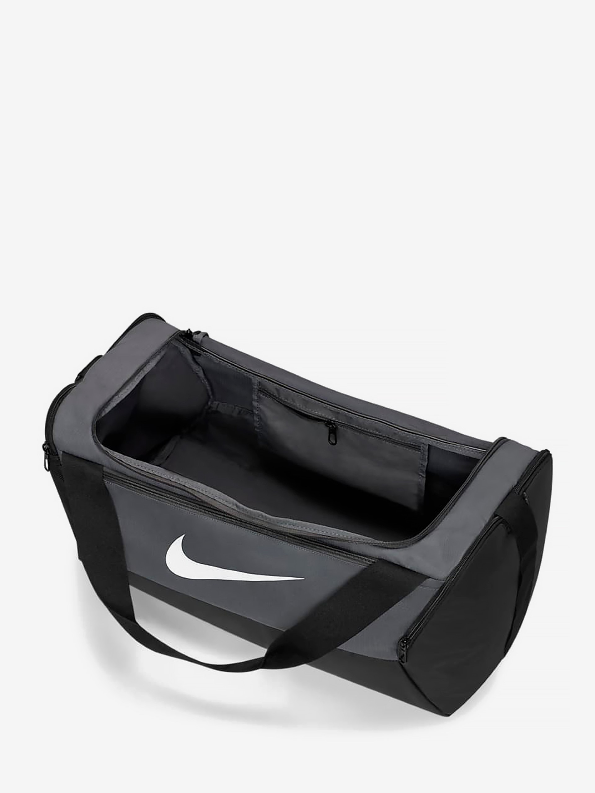 Saco Nike Brasilia 9.5 Pequeno (41L) Cinzento e Preto