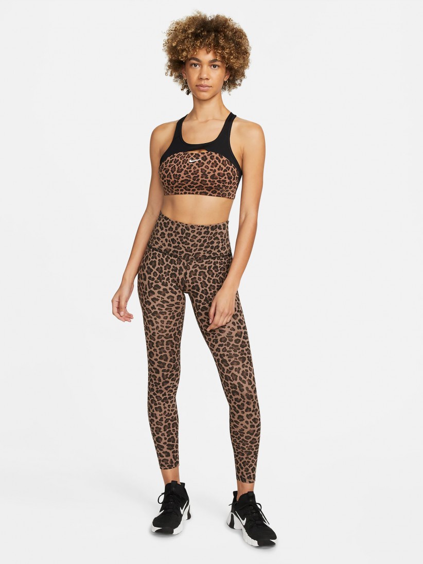 Nike One Dri-FIT Leopard Leggings - DM7274-256