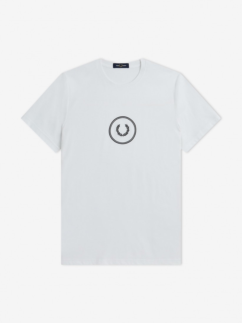 Camiseta Fred Perry Round Wreath