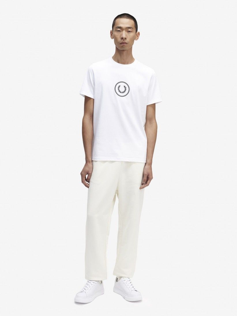 Fred Perry Round Wreath T-shirt